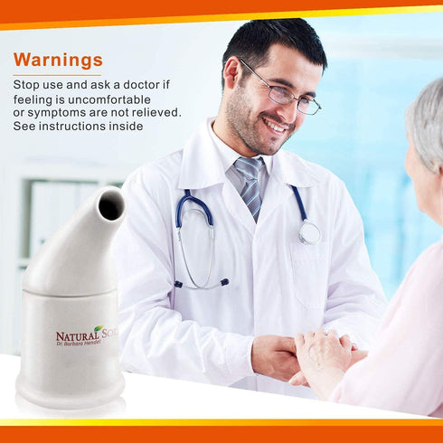 Natural Solution Ceramic Pink Salt Inhaler